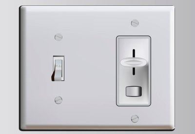 The white color Switch