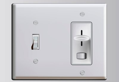 The white color Switch