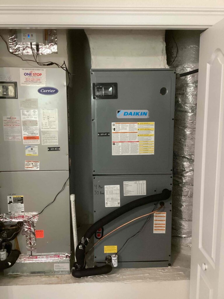 AC air handler repair services in Clearwater, FL.