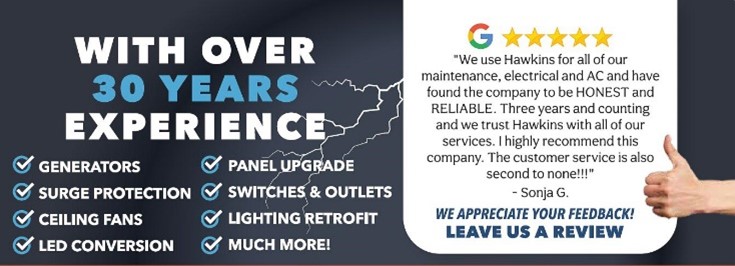 Our Electrical Services - 30 years of experience!