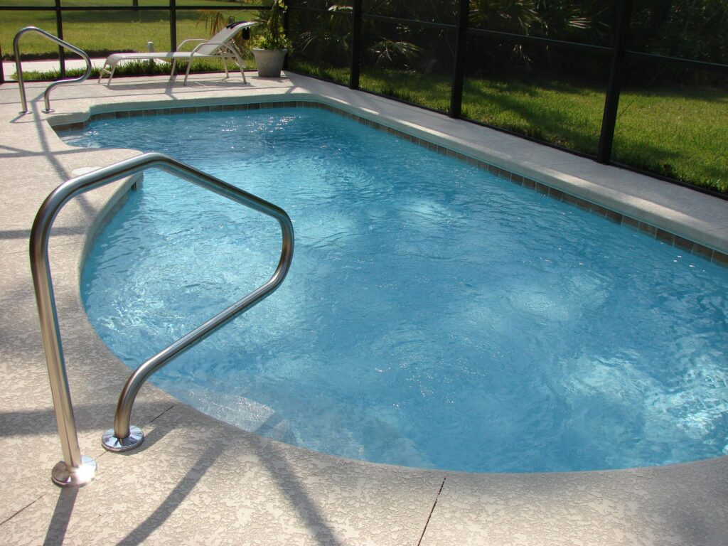 Residential swimming pool