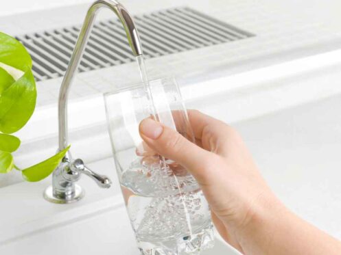Getting clean filtered water
